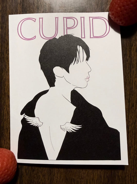 God of Love Valentines Card