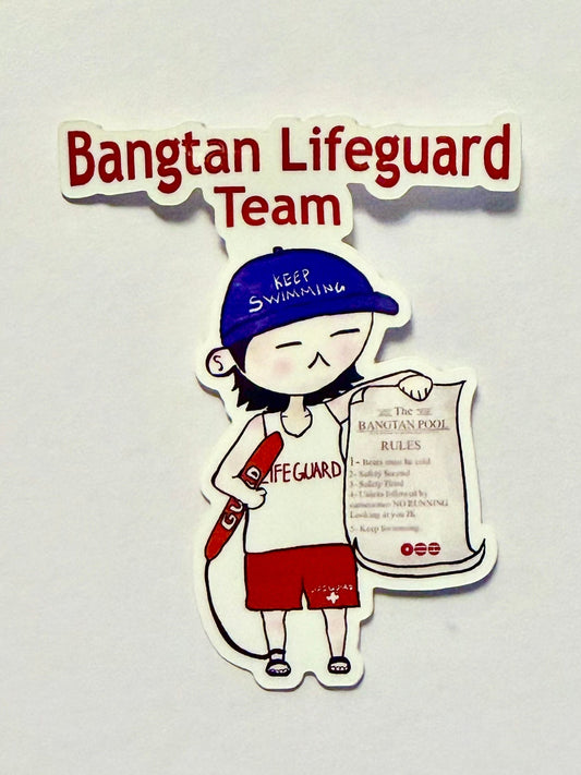 Bangtan Lifeguard Team Sticker