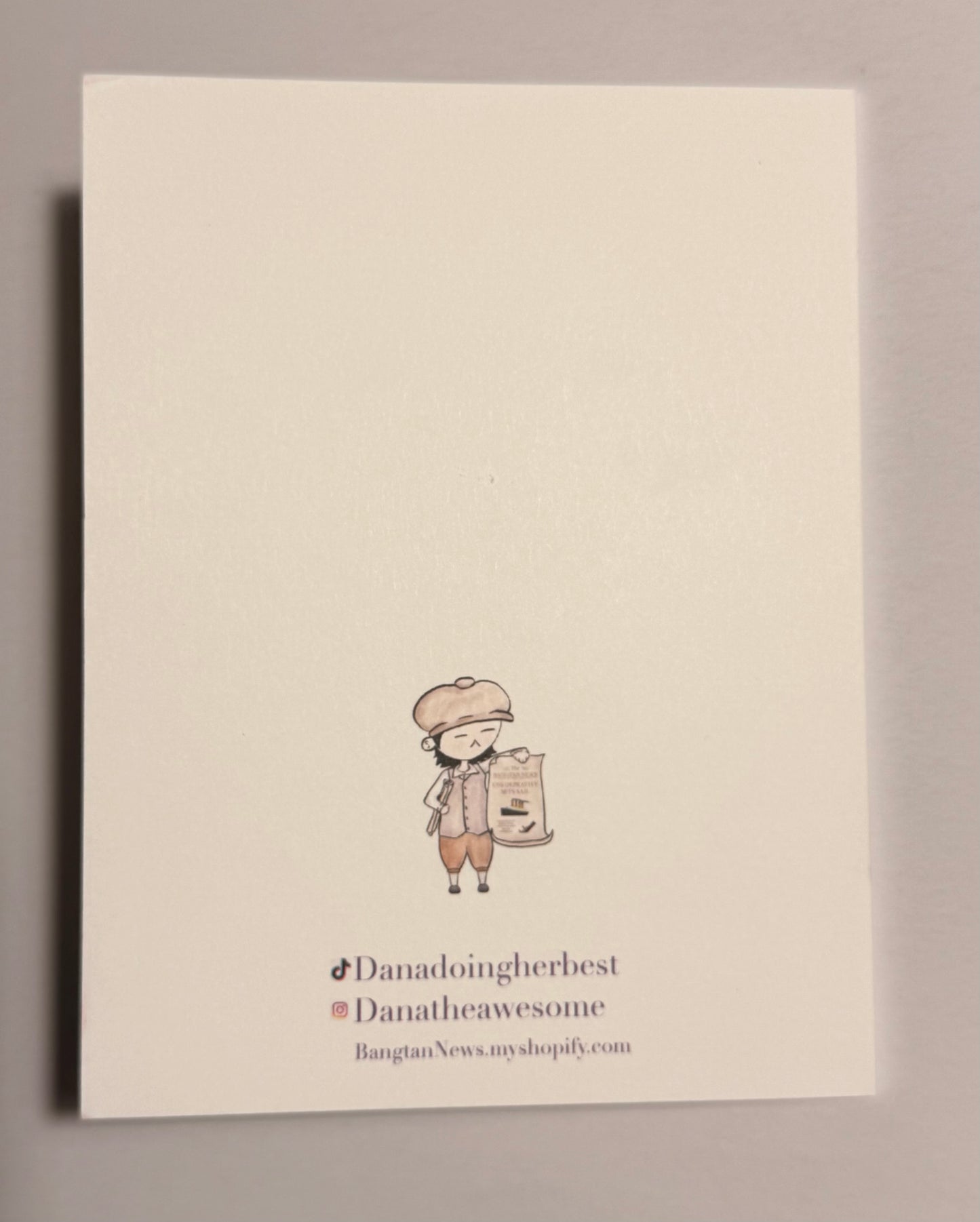 My Neighbor Tang Greeting Card